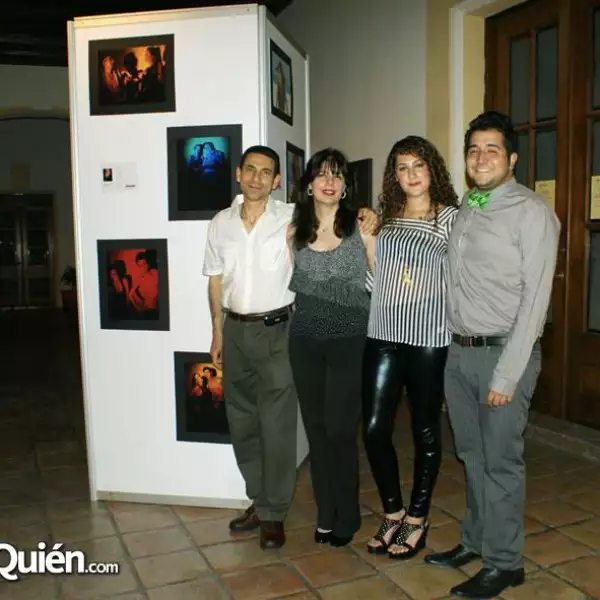 Jesu%u0301s Andonie,Lilia de Andonie,Michelle Andonie y Ricardo Mansillas