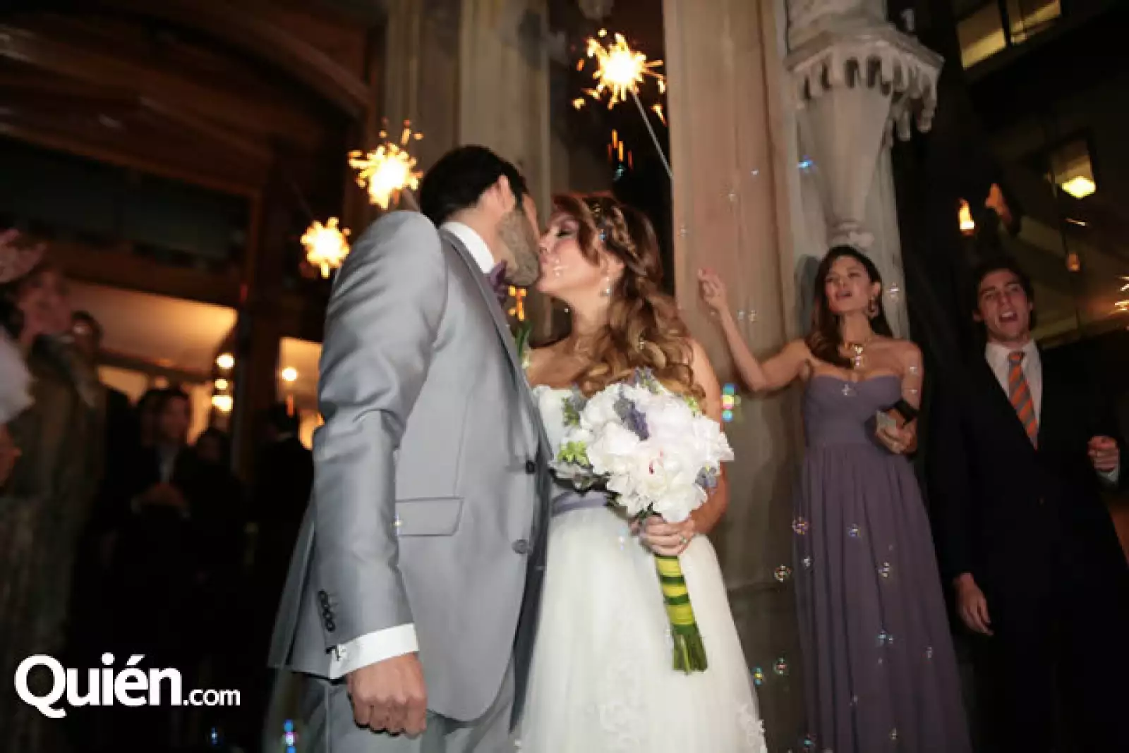 Ilean Almaguer y Lucas Velásquez