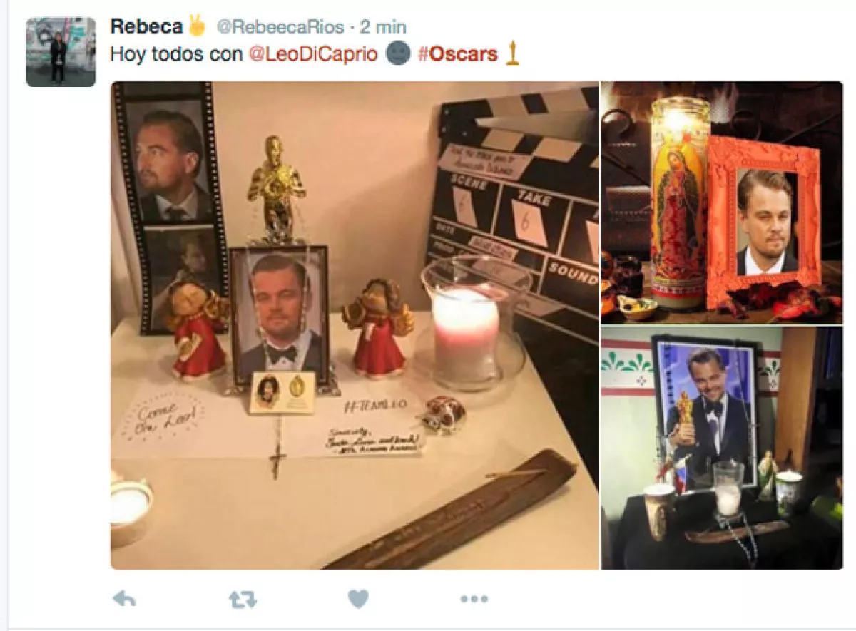 Los usuarios pidiendo por Leo que gane un Oscar.