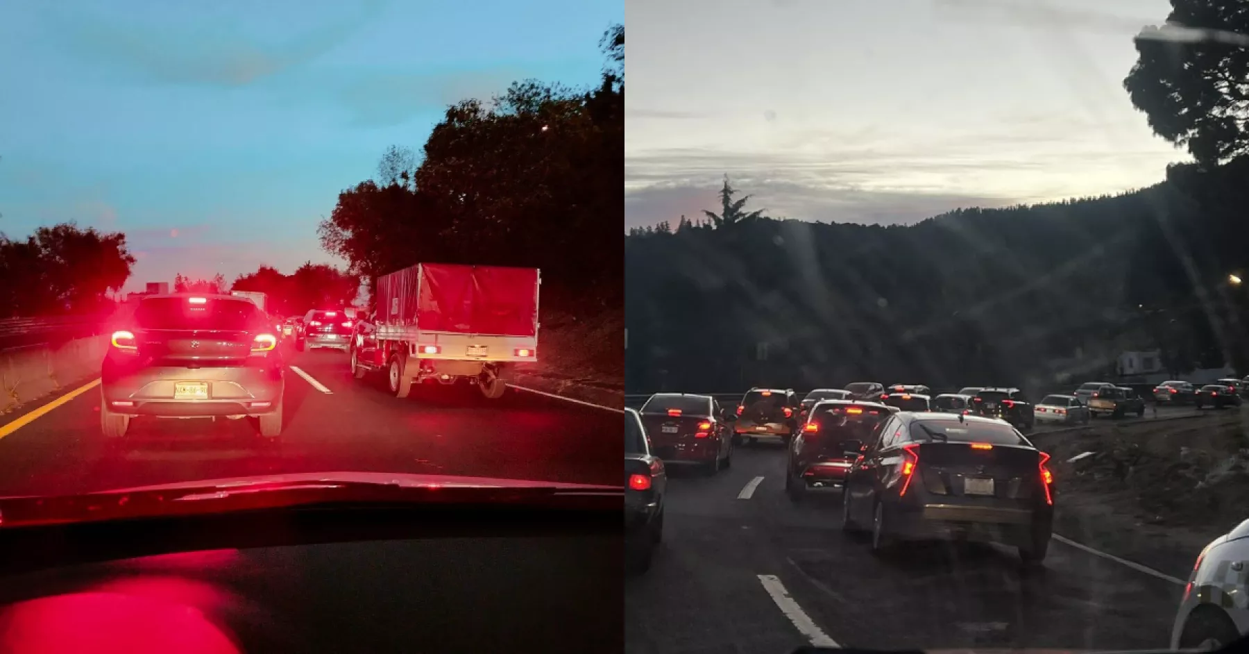 accidente en la carretera México Toluca hoy