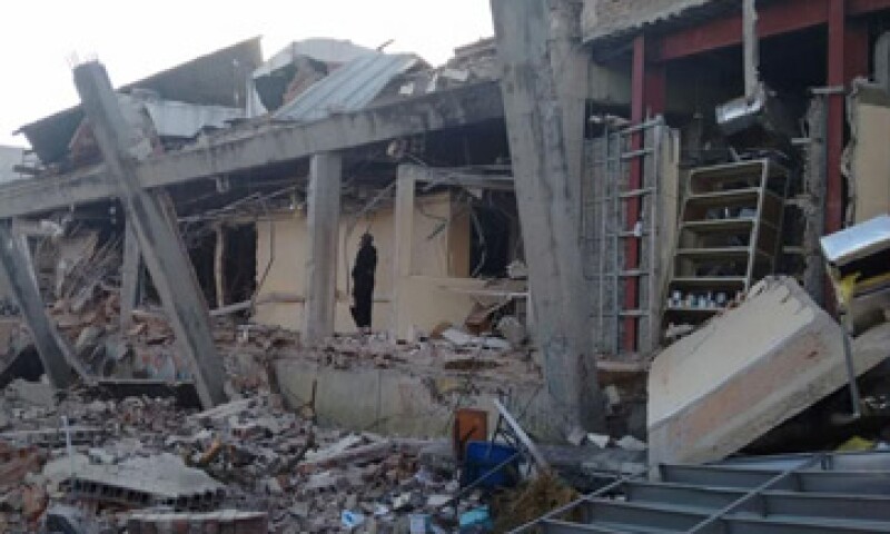 Al menos 2 personas fallecieron en la explosión. (Foto: Tomada del twitter del delegado en Cuajimilpa)