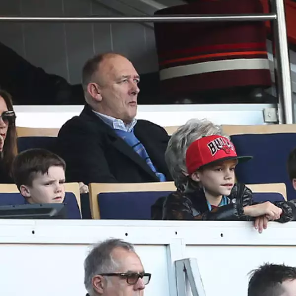 Esta fue una de las últimas ocasiones en que vimos al clan demostrando su apoyo al patriarca Beckham.