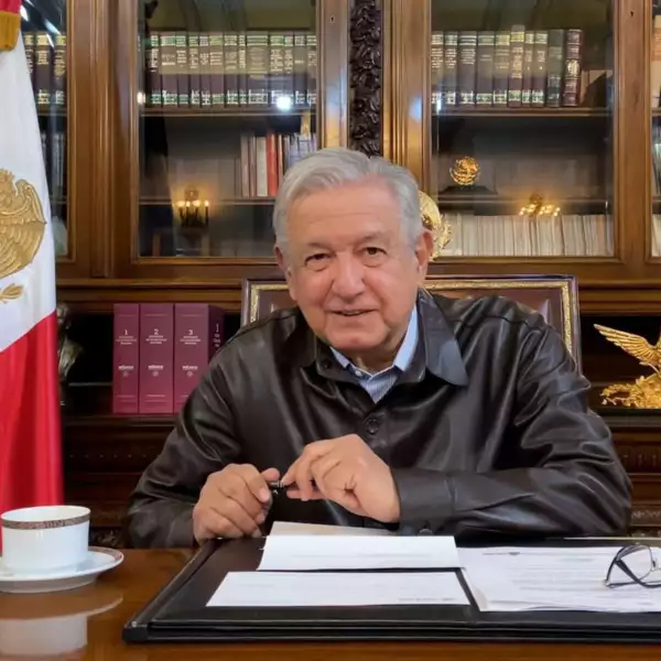 AMLO da mensaje
