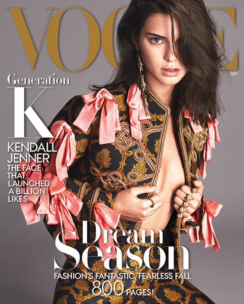 Kendall Jenner es la portada de septiembre de Vogue.