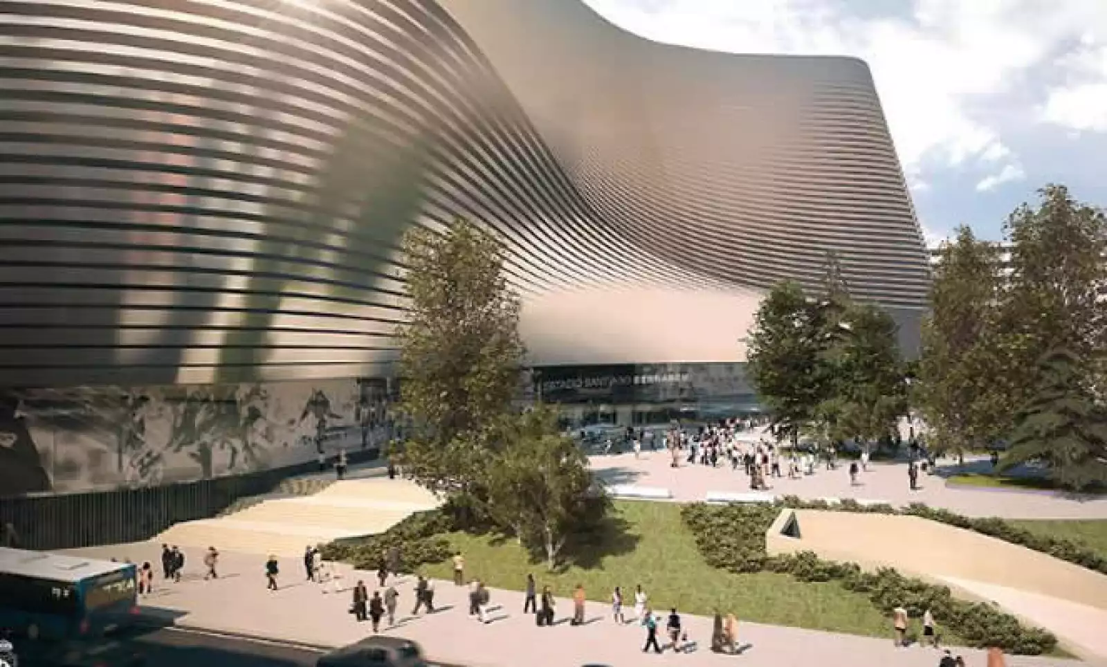 El estadio tendrá una cubierta retráctil que podrá abrirse y cerrarse en sólo 15 minutos y un marcador electrónico de 360 grados.