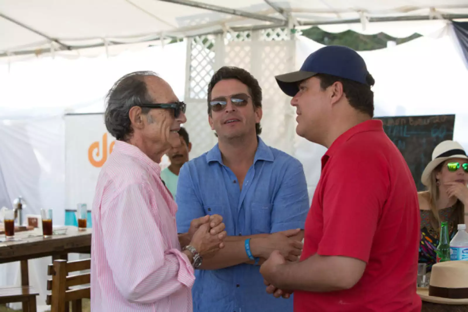 Alberto Ardisone, Rodolfo Ramos y Bernardo Gutiérrez
