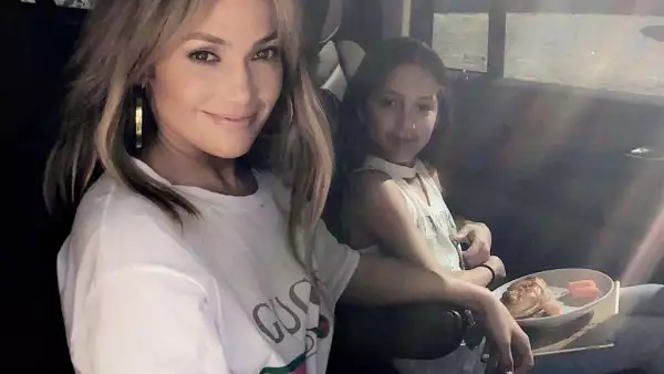 jennifer lopez y su hija emme