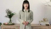 Retrato de Marie Kondo 
