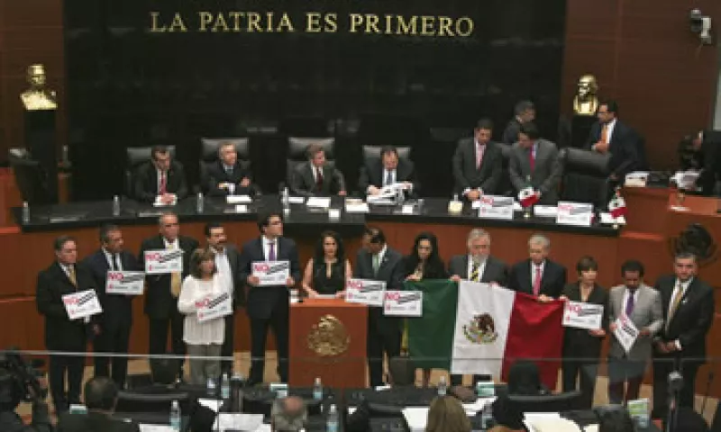 El Senado debate desde el domingo el dictamen de reforma al sector energético mexicano. (Foto: Cuartoscuro)