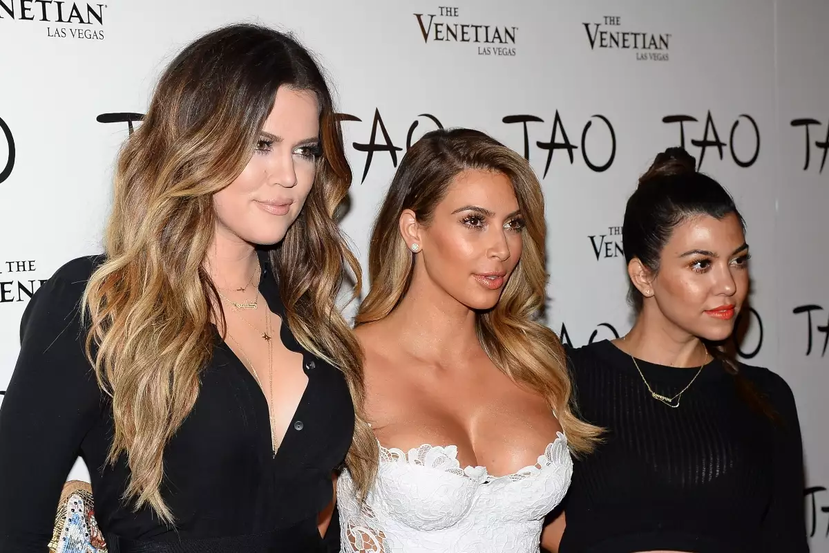Khloe Kardashian, Kim Kardashian y Kourtney Kardashian