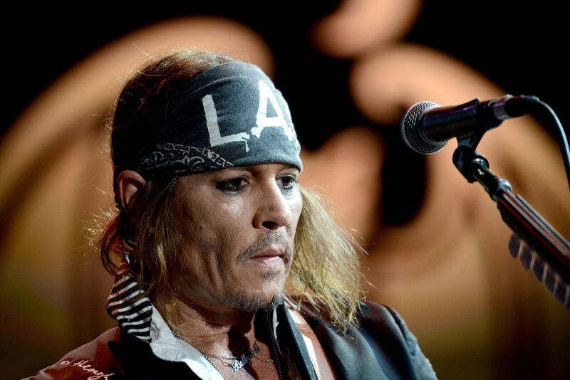 El actor Johnny Depp