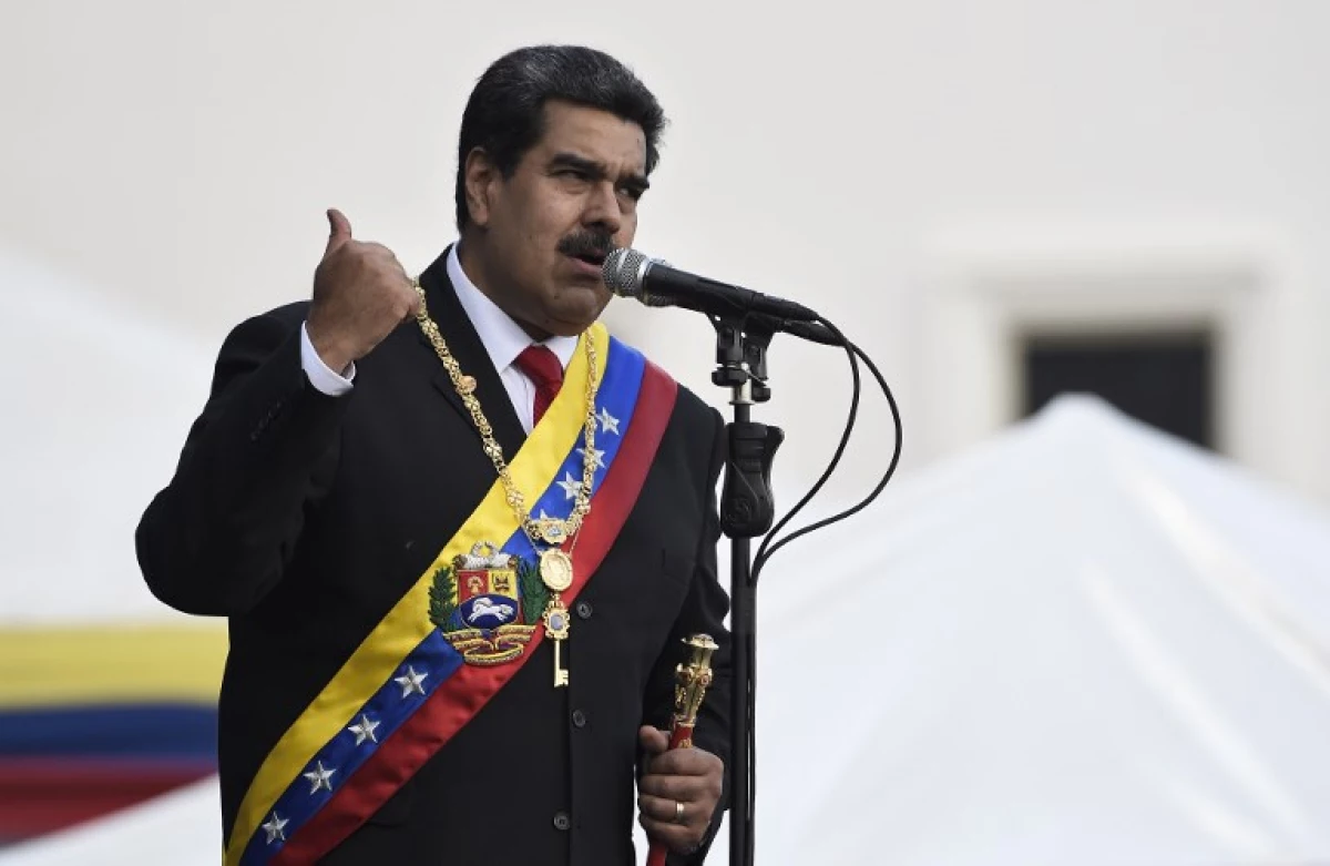 VENEZUELA-MADURO-SECOND-TERM-INAUGURATION