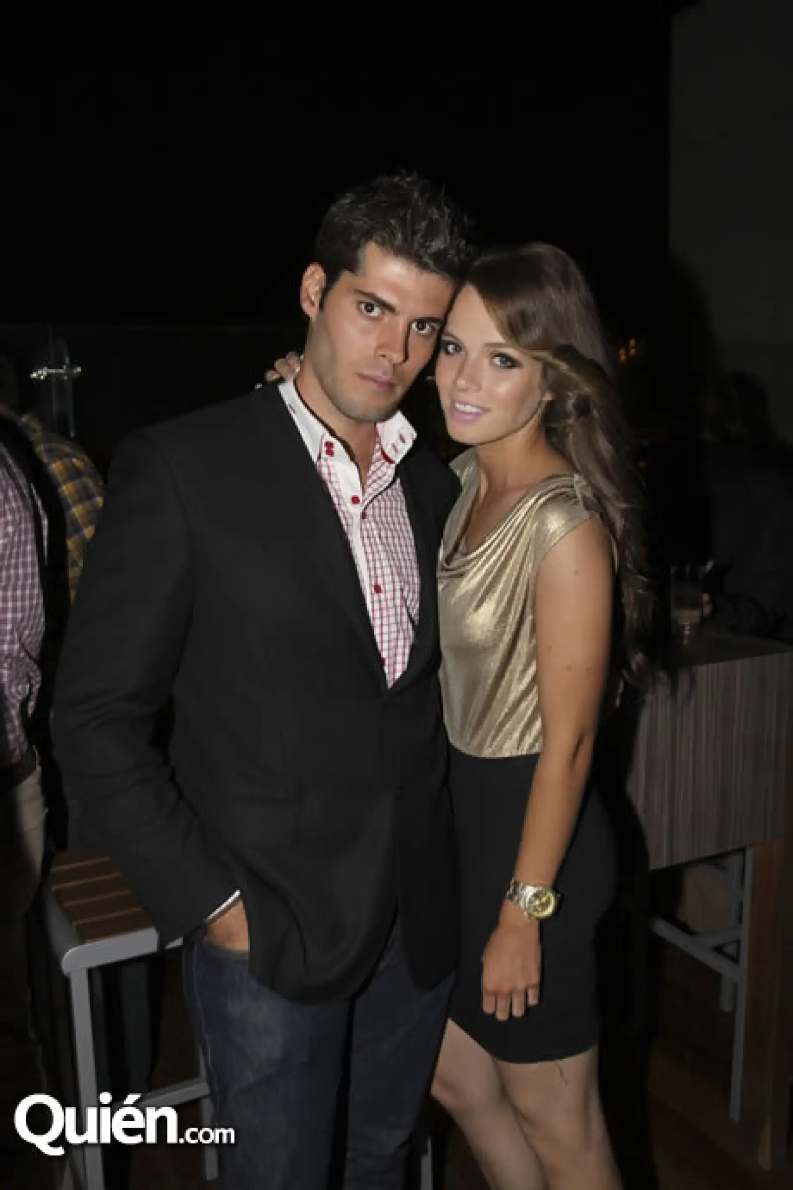 Erick Sandoval y Estefanía Sánchez