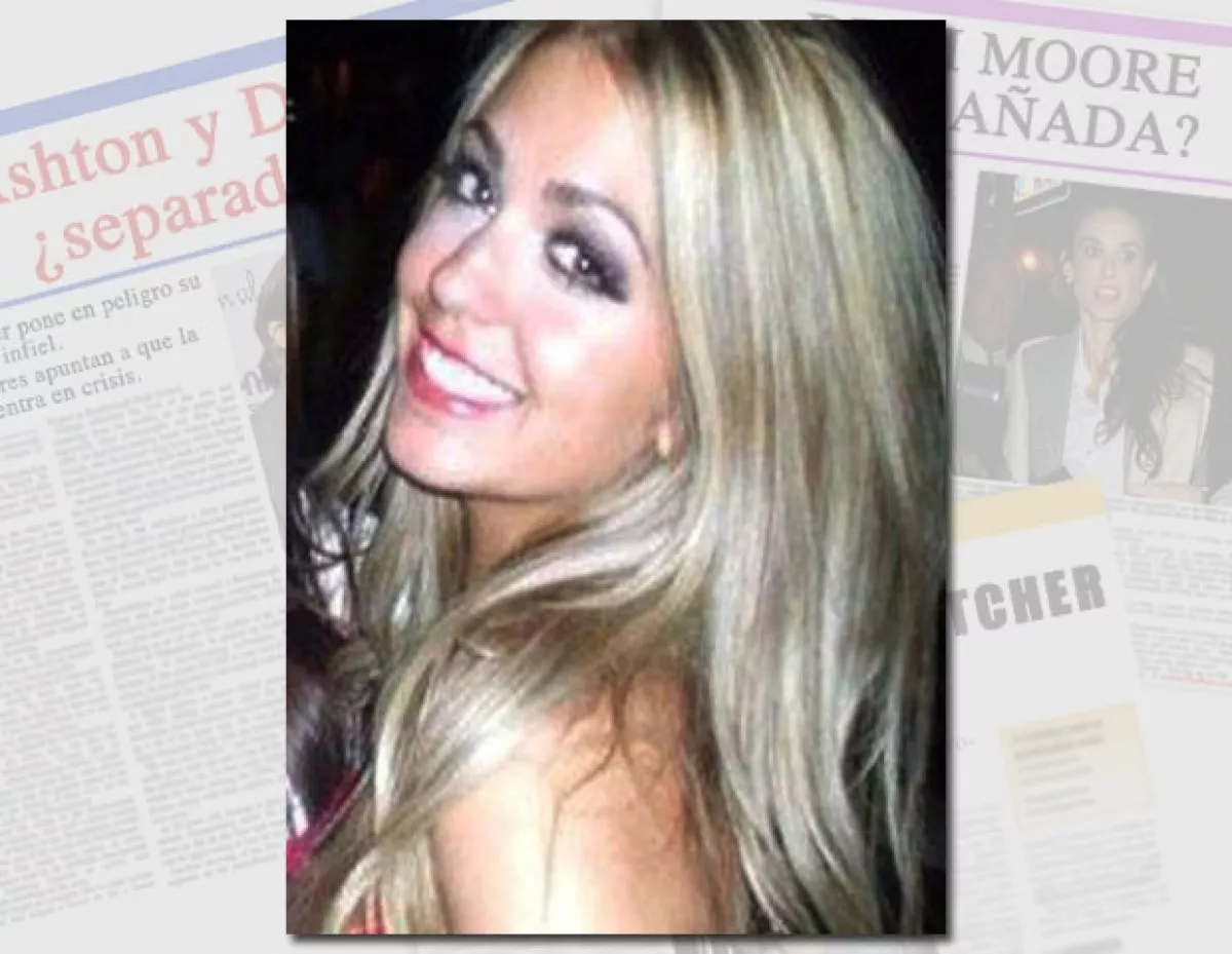 LA MANZANA DE LA DISCORDIA. Sara Leal es la supuesta joven con quien Ashton le fue infiel a Demi.