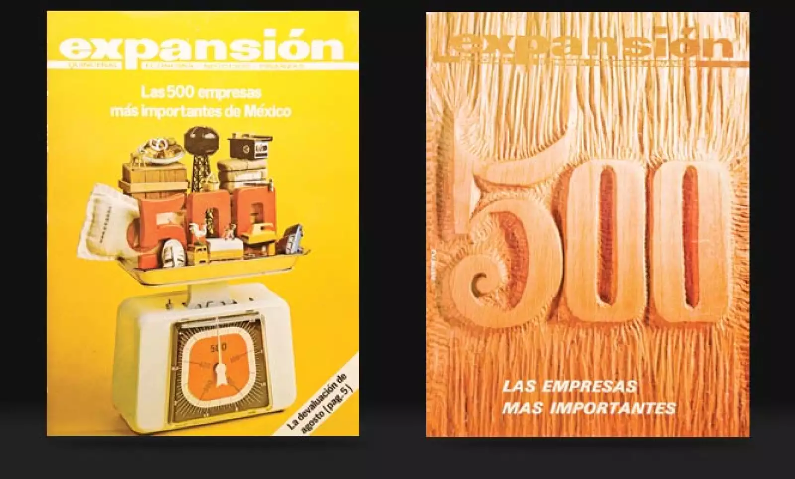 En 1982 José López Portillo decretó la nacionalización de la banca, mientras que la edición de 1984 reflejó el crecimiento de la industria automotriz, pues desaparecieron los trenes de pasajeros y se impulsó la transportación por carretera.