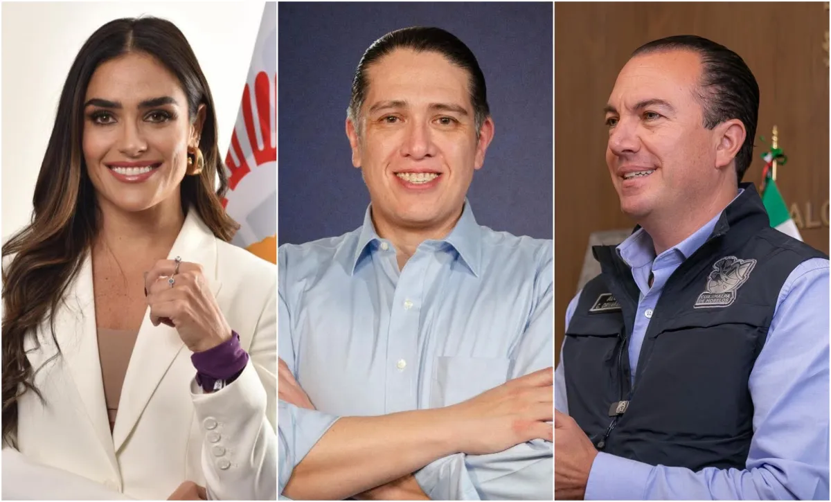 Alessandra Rojo de la Vega, alcaldesa de Cuauhtémoc; Luis Mendoza, de Benito Juárez y Carlos Orvañanos, de Cuajimalpa.