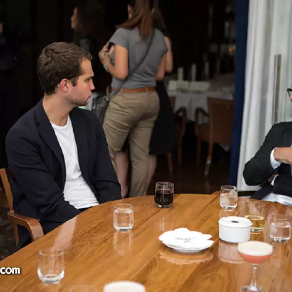 Johann Mergenthaler y José Kuri