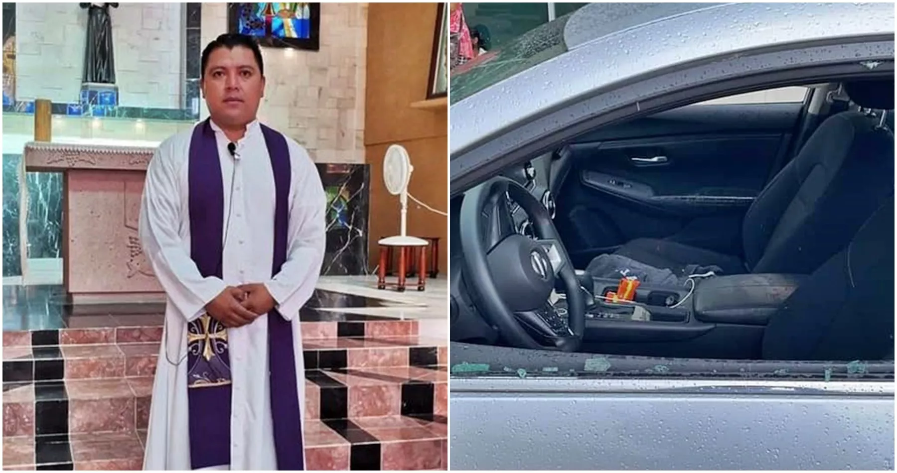 sacerdote atacado guerrero