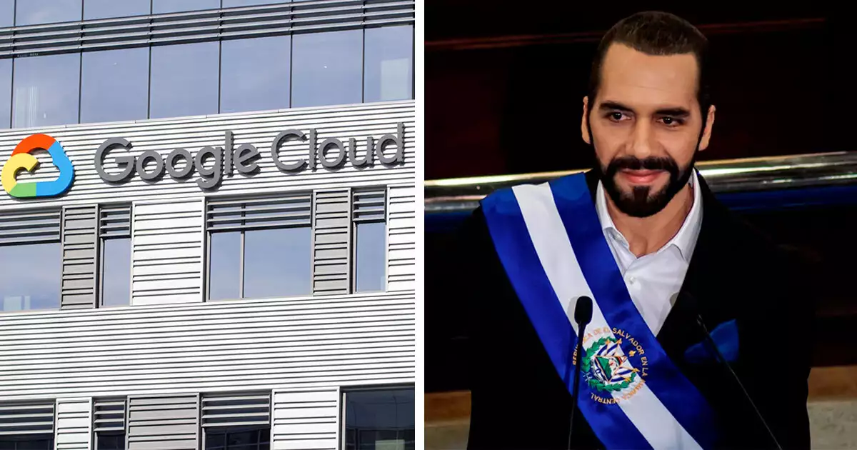 Google Cloud acuerdo con Nayib Bukele en El Salvador