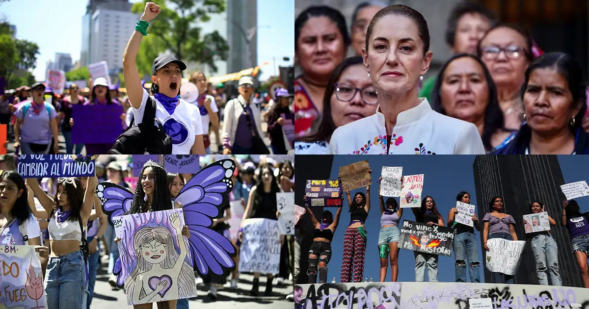 Primer 8M de Claudia Sheinbaum en la Presidencia