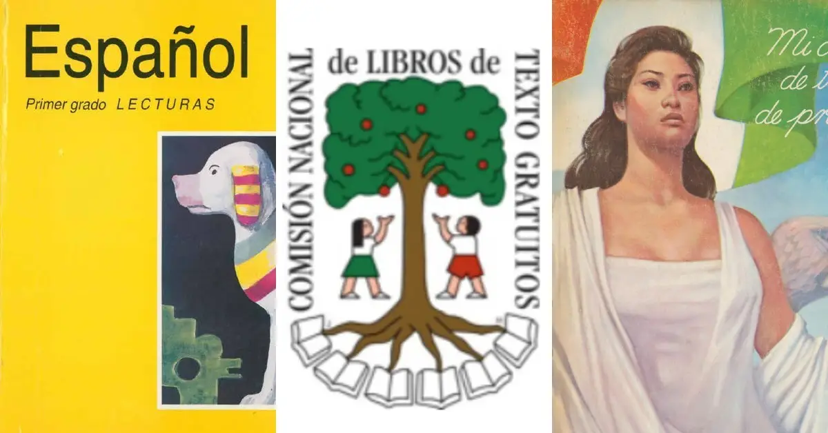 Portadas de algunos libros de la SEP, hechos por la Conaliteg. 