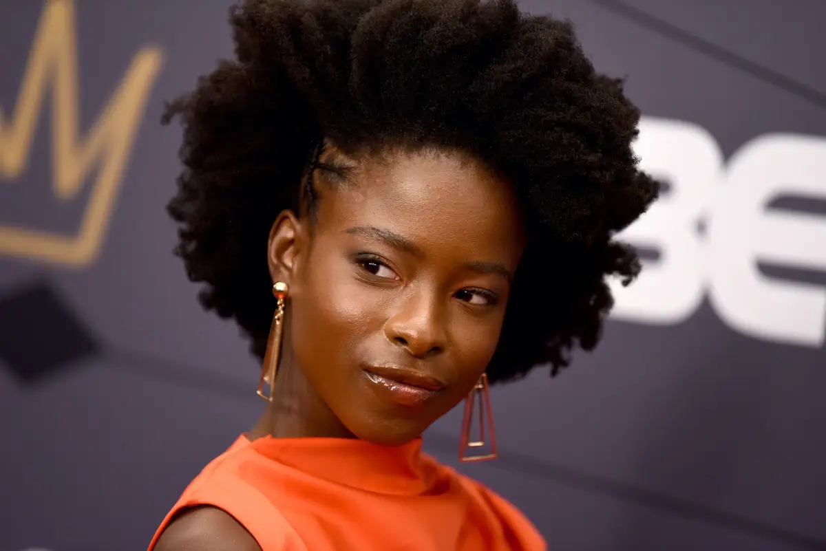 Black Girls Rock! 2018 - Red Carpet. Amanda Gorman participó en el Super Bowl