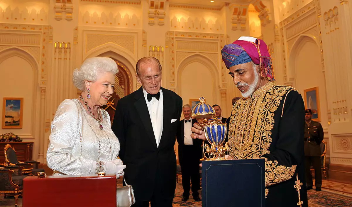 Reina Isabel II y el duque de Edimburgo