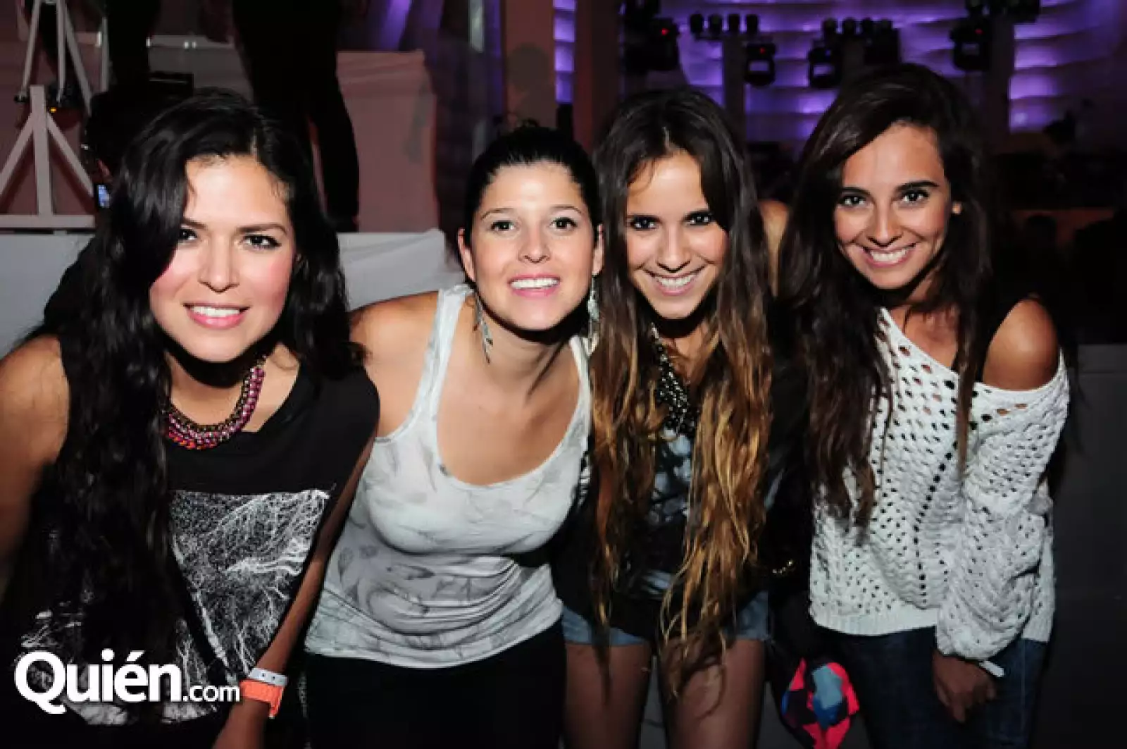 Karla Rivera, Ivonne Ascencio, Adriana Padilla y Denisse de León