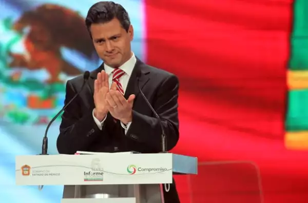 El gobernador mexiquense ofreció su último informe de gobierno.