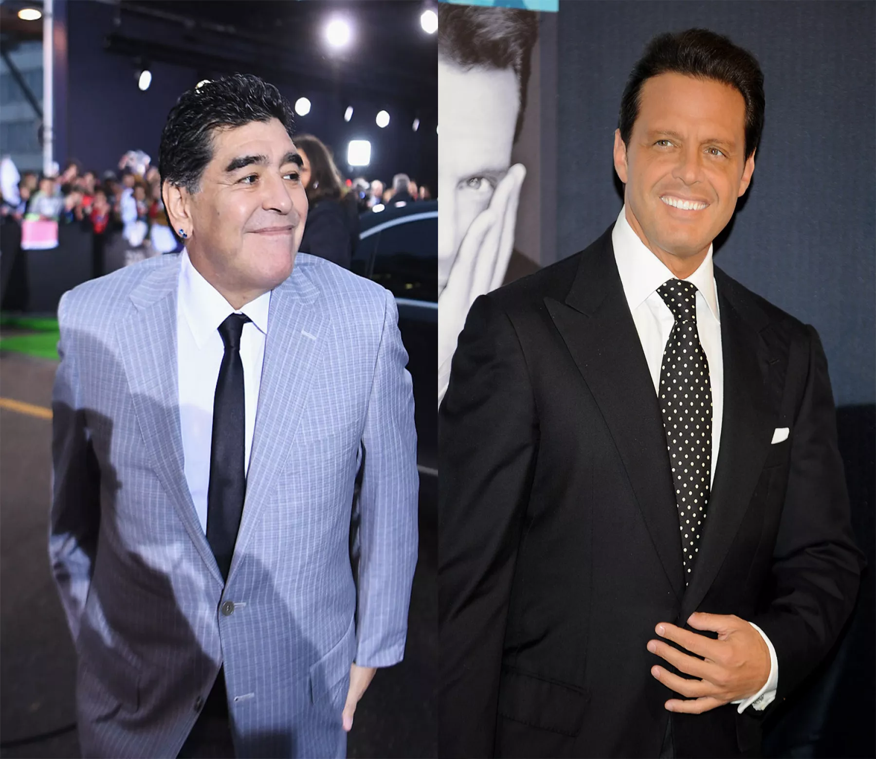 Maradona y Luis Miguel