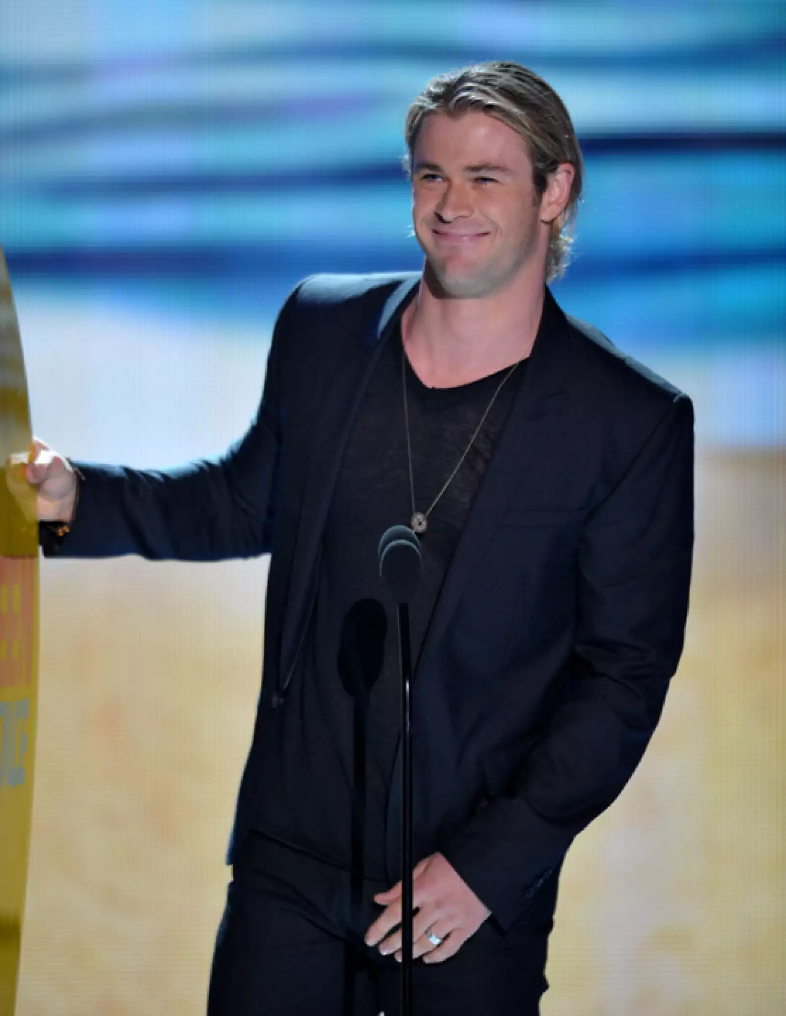 Chris Hemsworth fue reconocido por su papel de Thor.