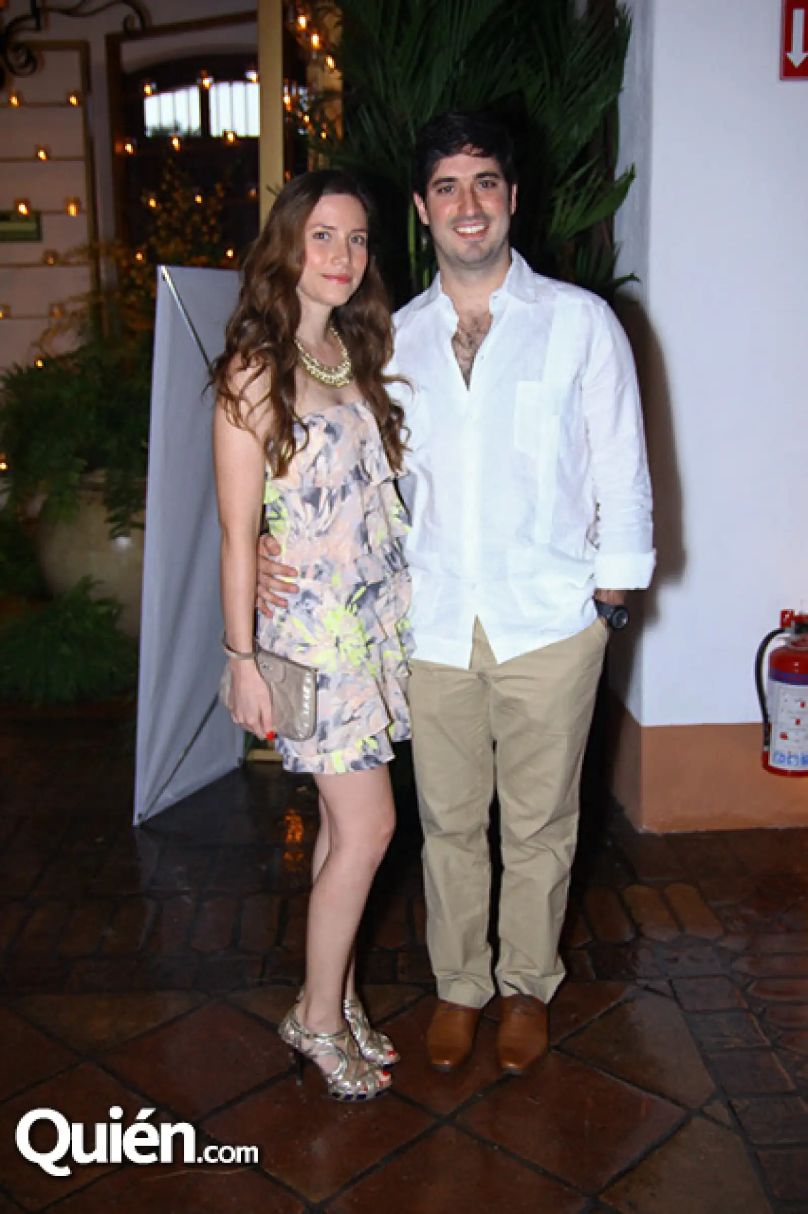 Denisse Fernández y Diego Garza.