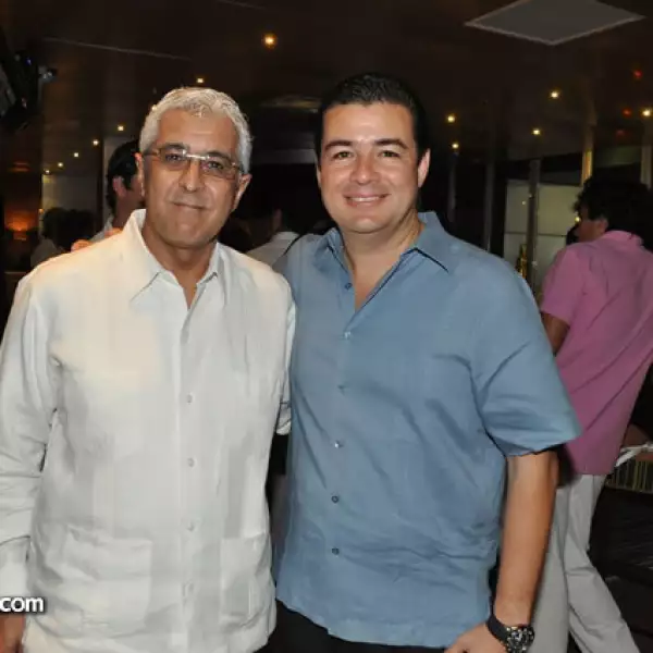 Seyed Rezvani (Director General del Forum de Mundo Imperial) y Netzah Peralta (Secretario de Turismo Municipal)