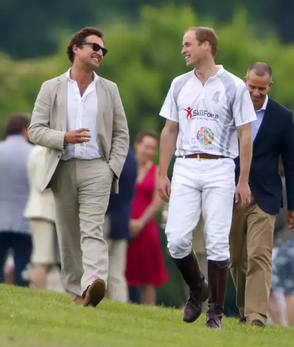 Thomas van Straubenzee y el Principe William