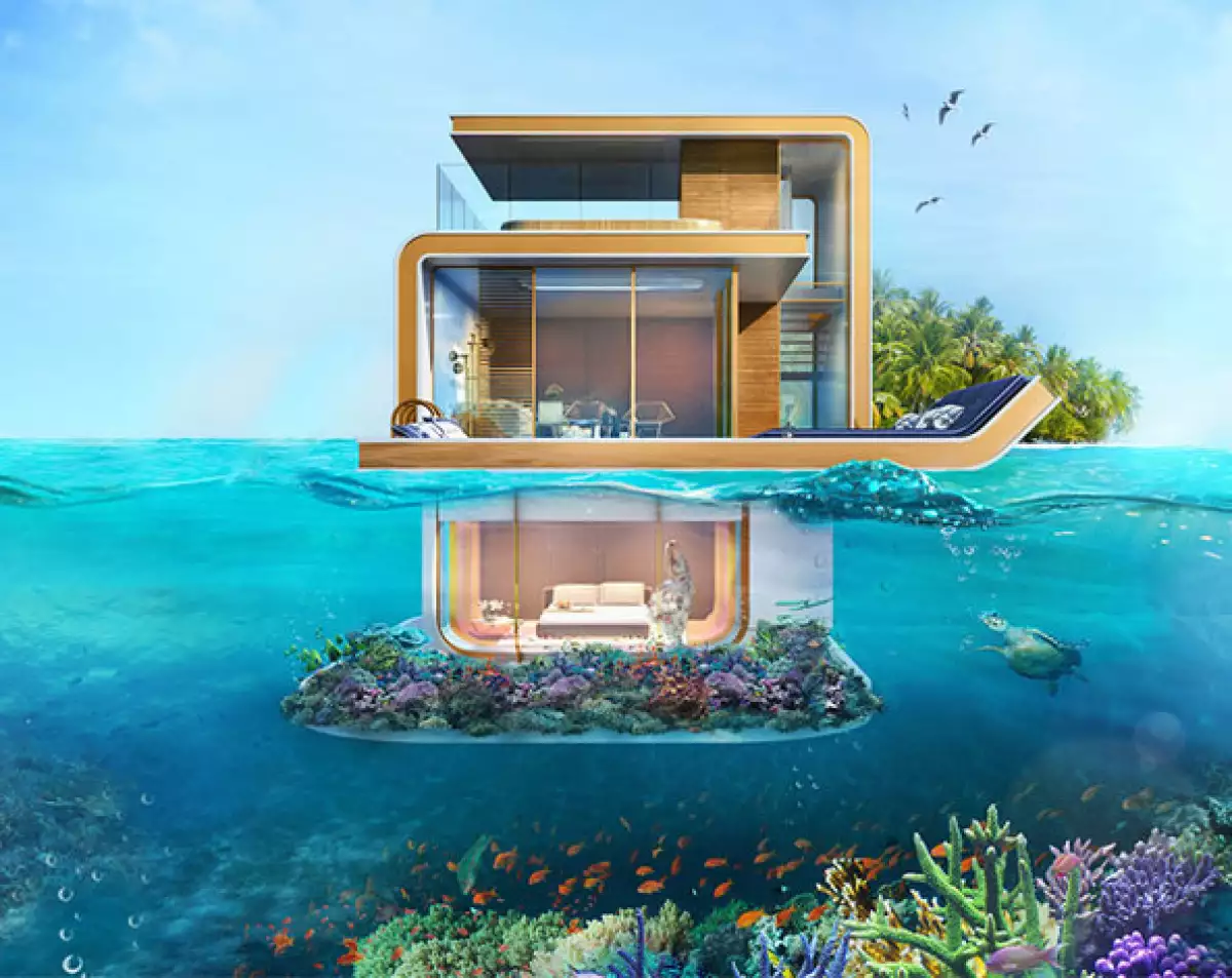 Casa flotante en Dubai