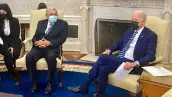 Andrés Manuel López Obrador, Presidente de México, y Joe Biden, Presidente de Estados Unidos, se reunieron en la Casa Blanca.