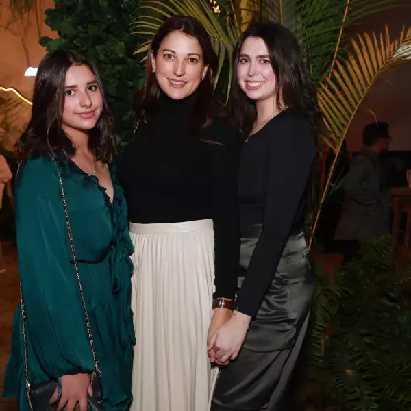 Verónica Díaz , Michelle Peschard y Cecilia Díaz 