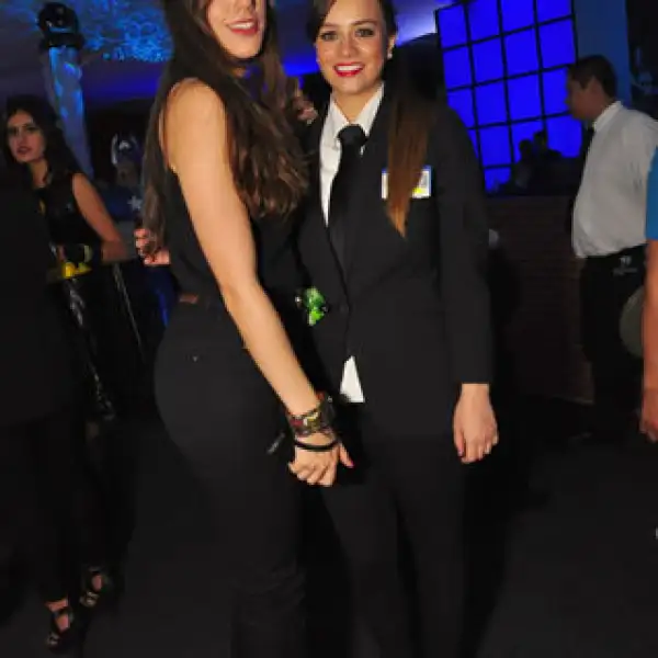 Julia Gorgonzola y Dominique Toussaint