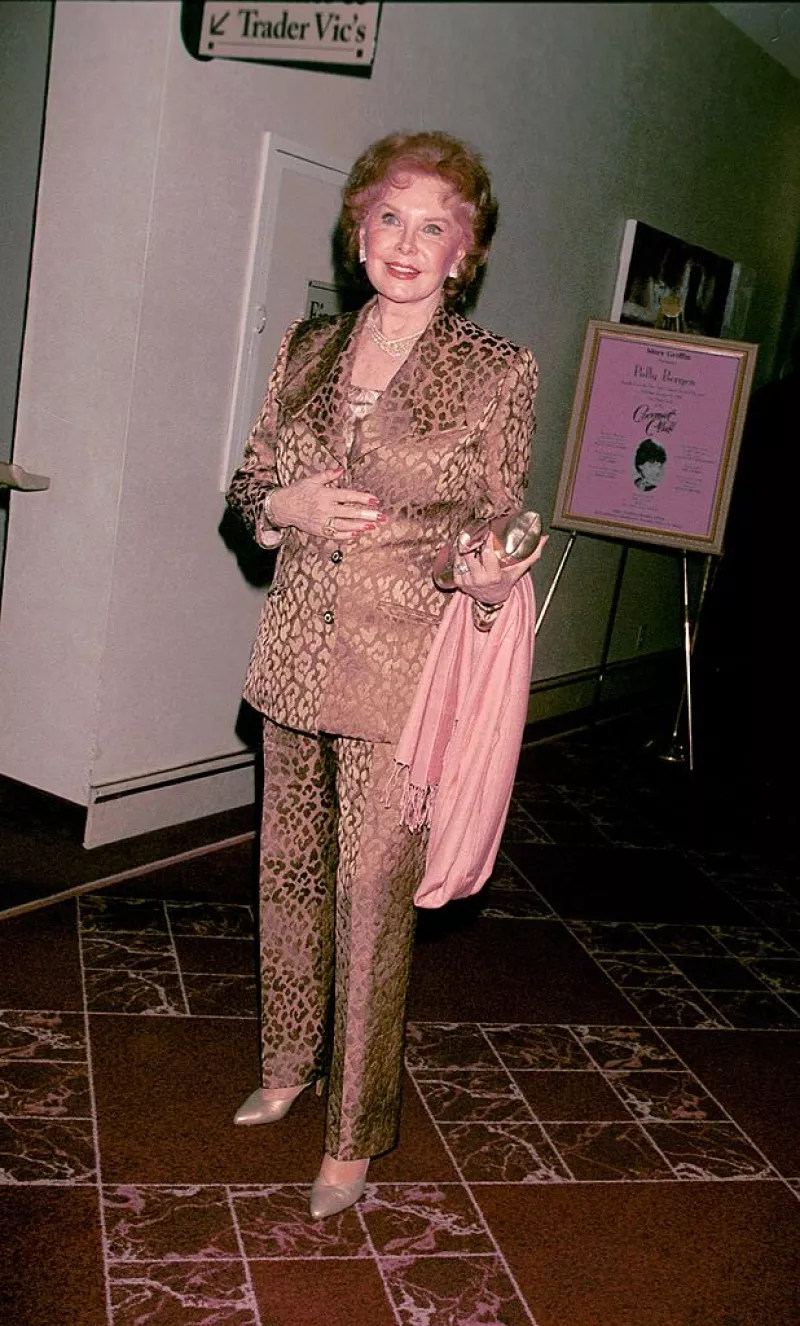 Polly Bergen Performs At Coconut Club