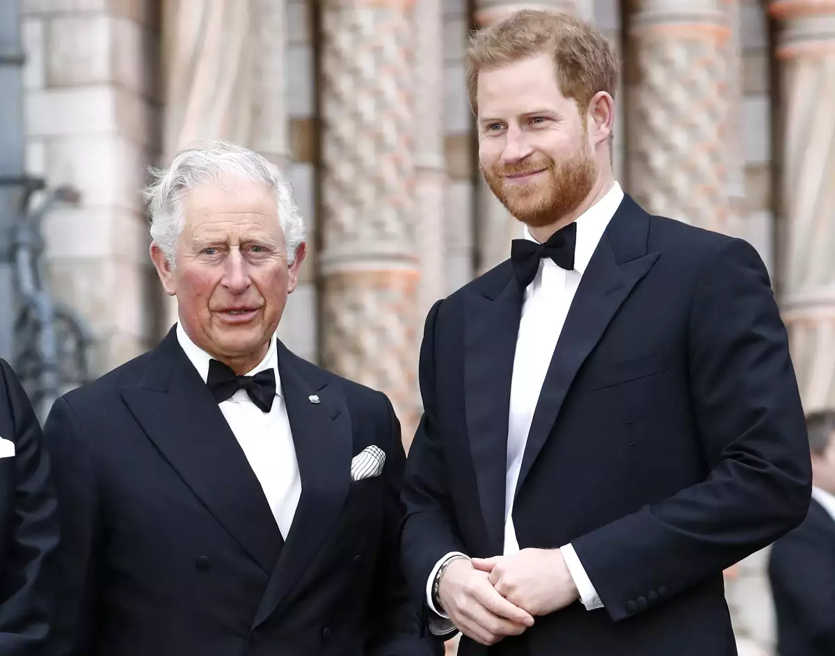 príncipe Carlos y Harry