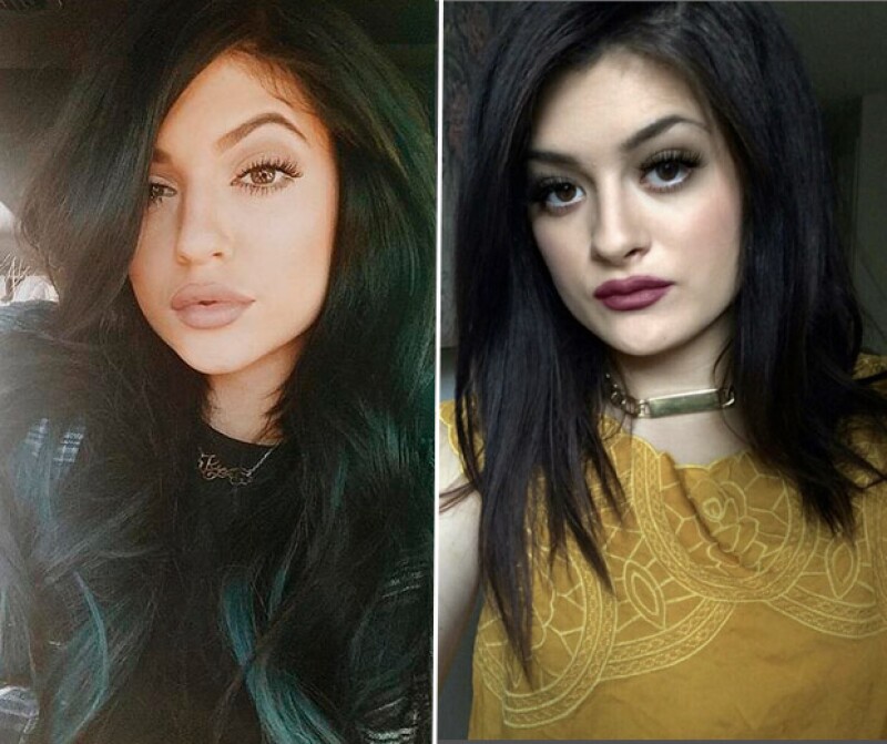 Esta joven es fan de Kylie Jenner, el fan que hay entre ellas es innegabe.