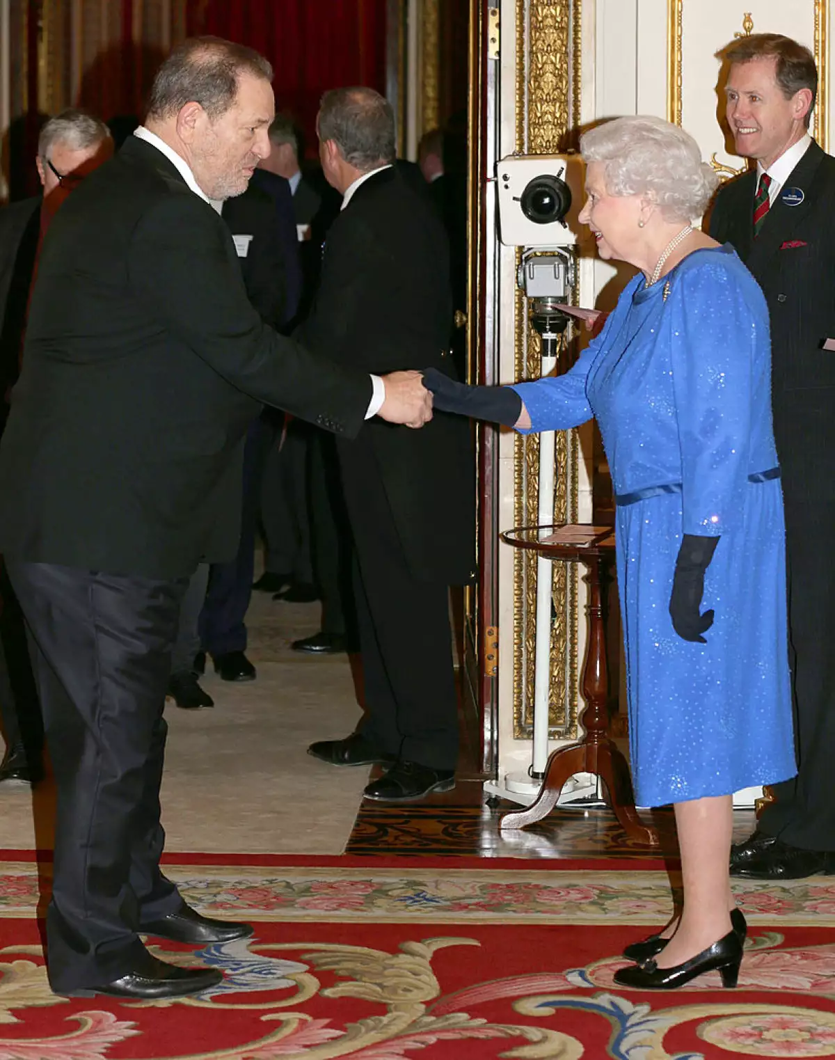 Queen Elizabeth II Hosts Dramatic Arts Reception At Buckingham Palace