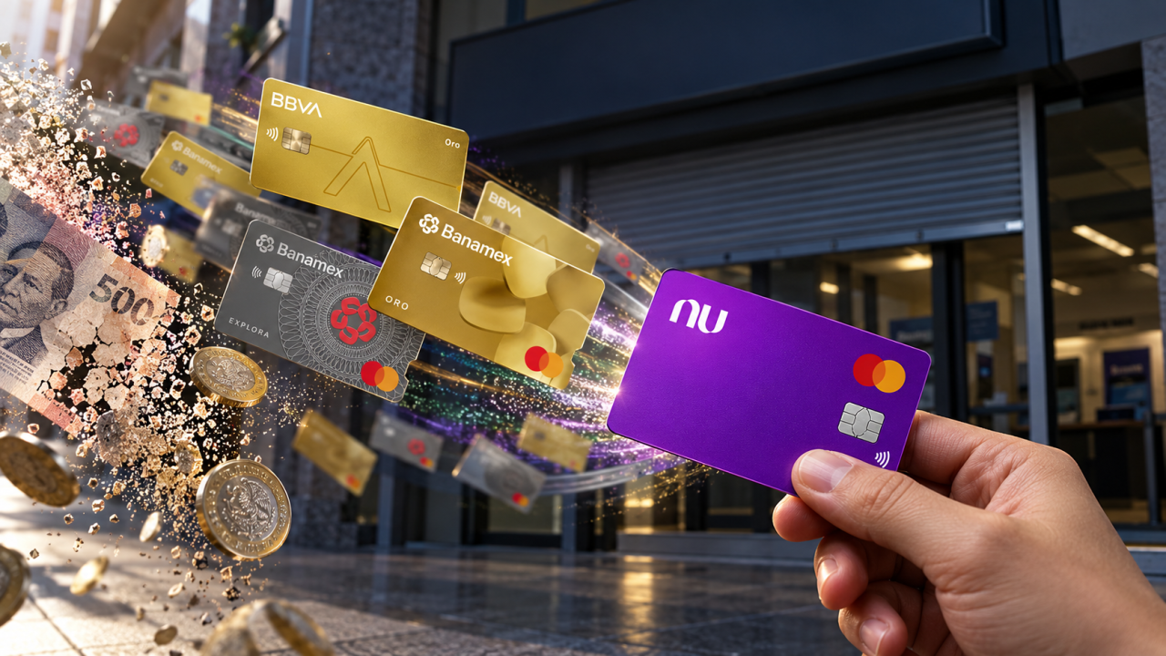 Ley de economía digital: México alcanza máximo de tarjetas de crédito y reduce el número de sucursales bancarias