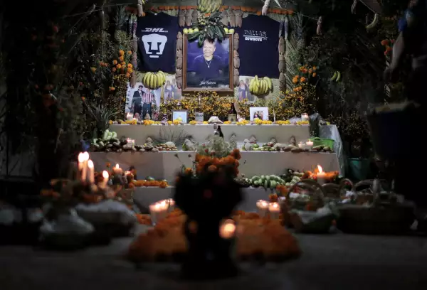 People celebrate the Day of the Dead in Mexico 