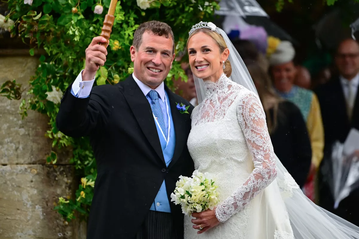 Boda real de Peter Phillips y Harriet Sperling