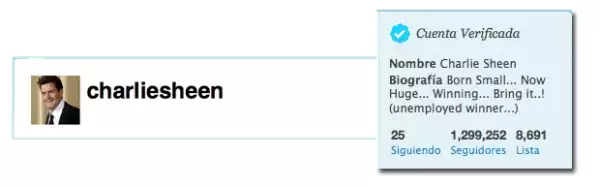 Charlie agradeció a sus followers.