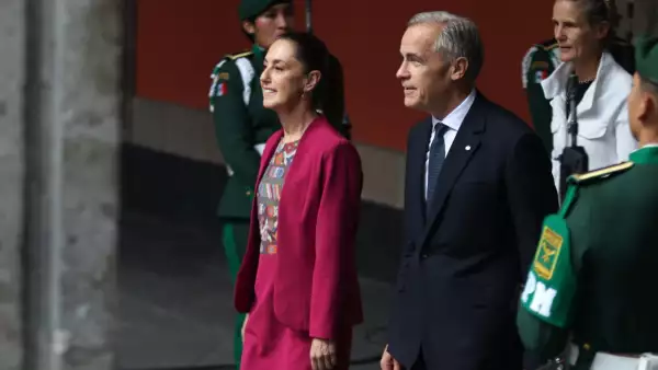 Visita Mark Cartney Palacio Nacional