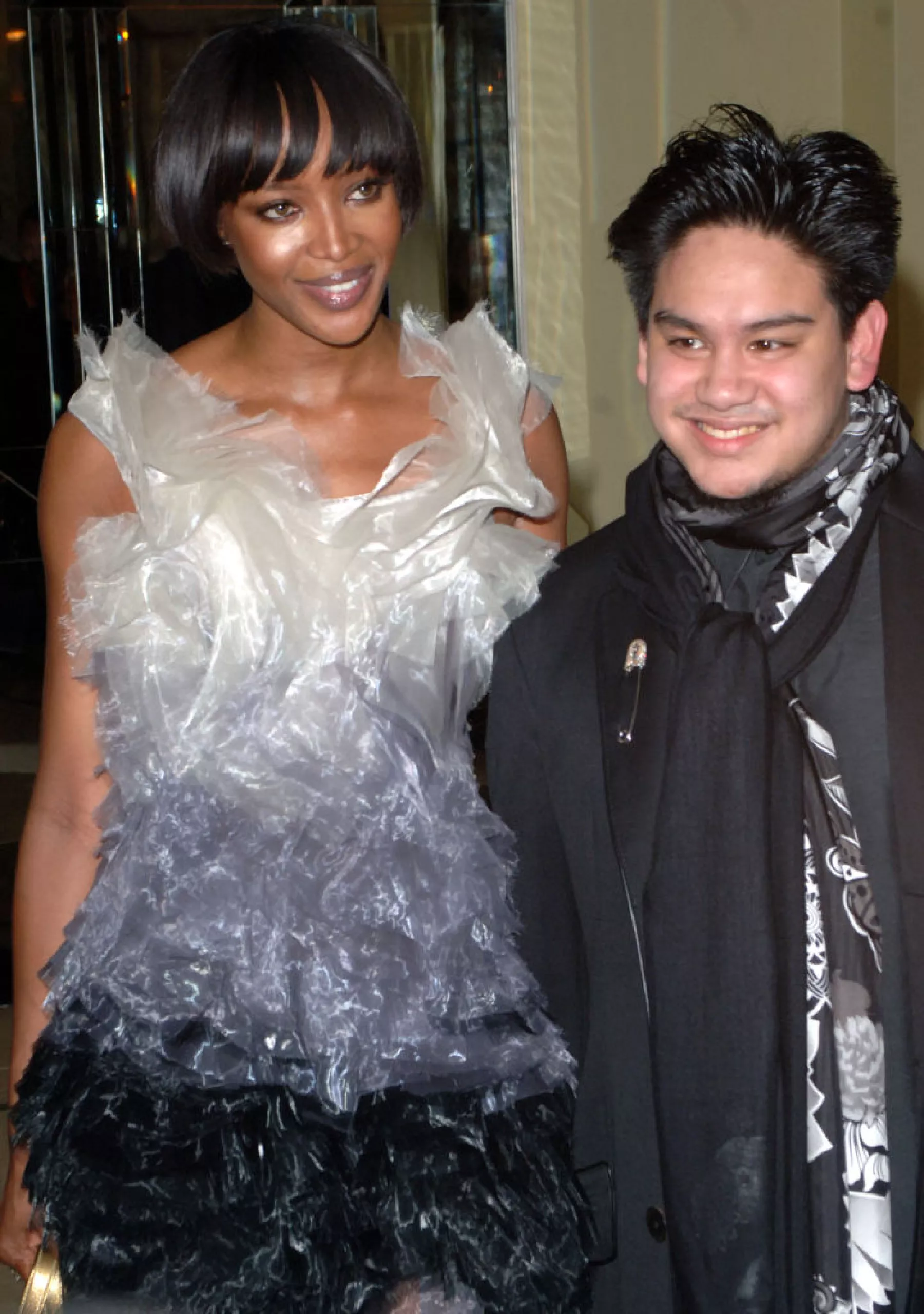 Naomi Campbell y el príncipe Azim