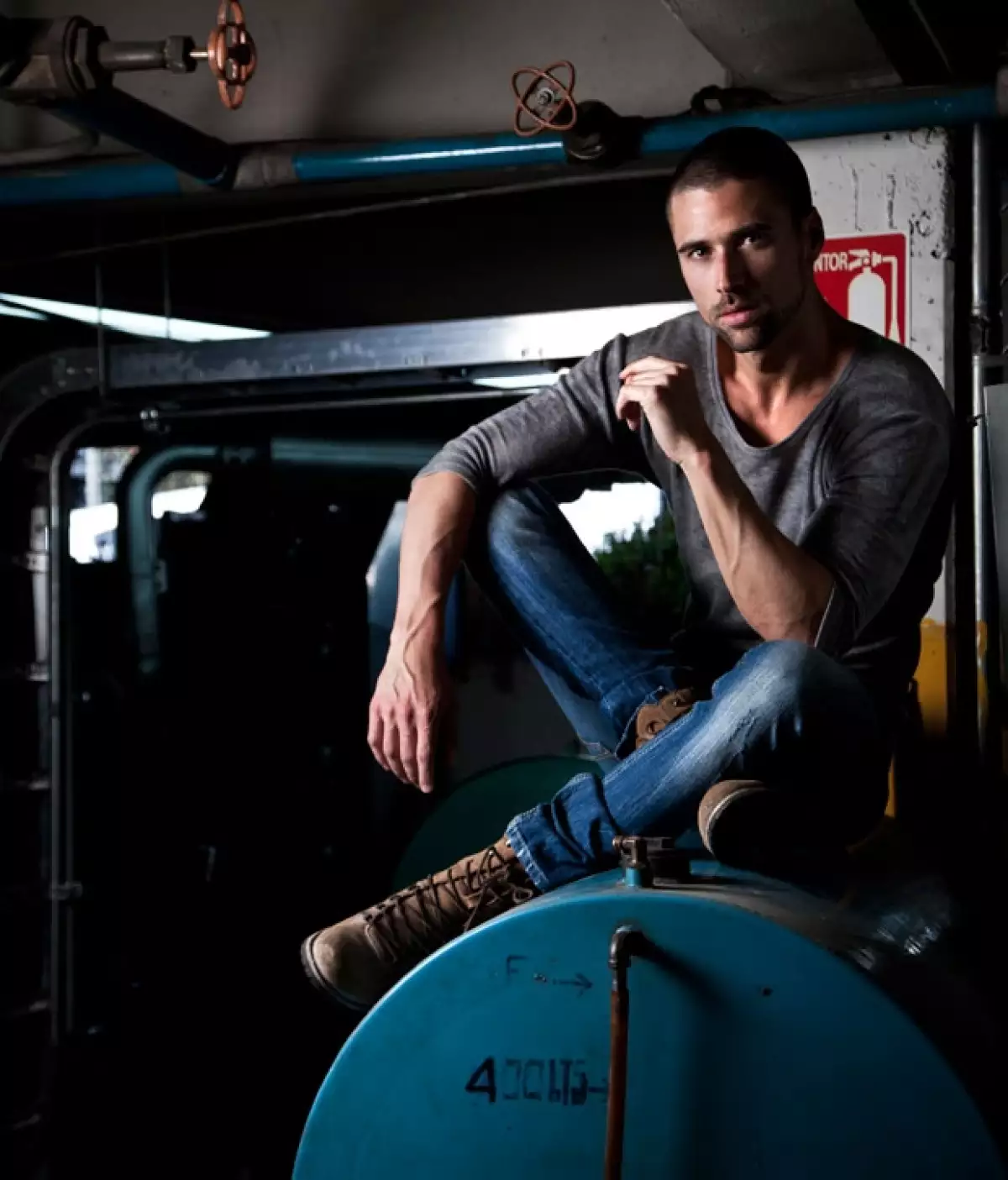 Matías dice estar tranquilo en el amor.