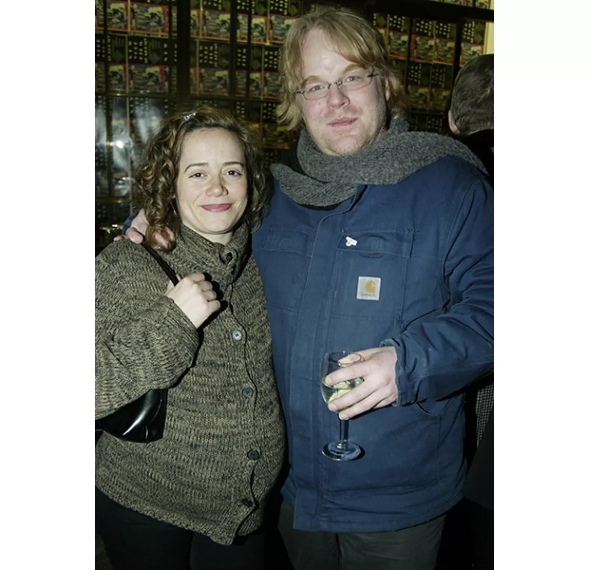 Mimi O´Donell y Philip en 2003, antes de que naciera su primer hijo juntos.
